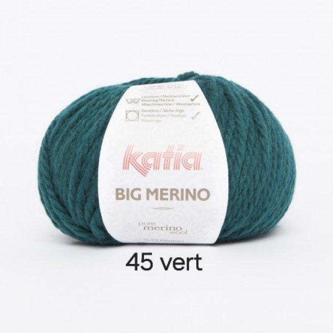 Laine katia big mérino couleurs aux choix 