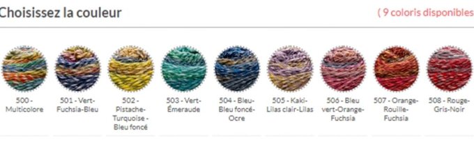 Laine katia Azteca dégradées 506