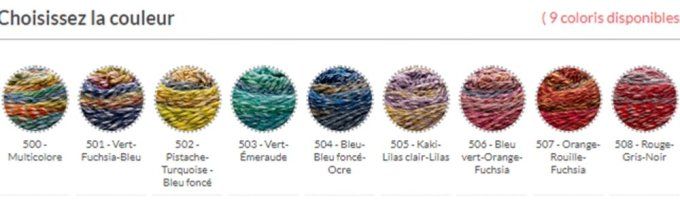 Laine katia Azteca dégradées 500 multicolore 