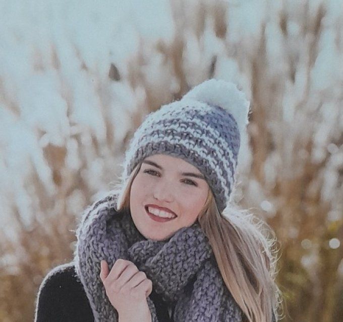 Bonnet femme en laine " Katie " 