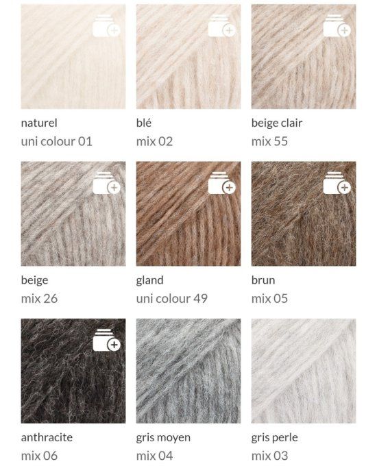 Echarpe-Capuche en laine et alpaga " Suzie "