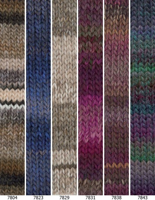 Echarpe femme tricotée à la main en laine