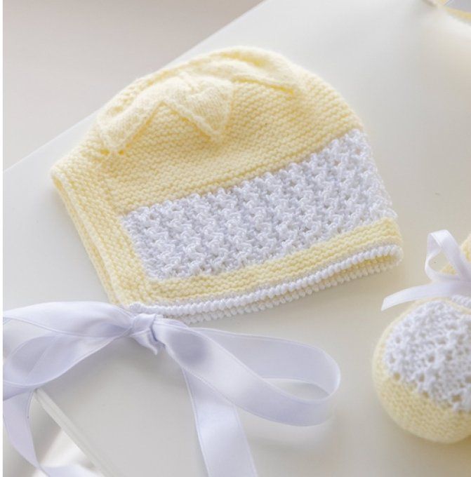 Coffret naissance layette tricoter sur-mesure