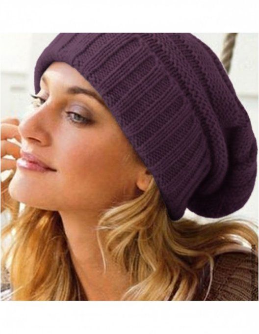 Bonnet femme "Nuage" en 100 % Cachemire Fait Main