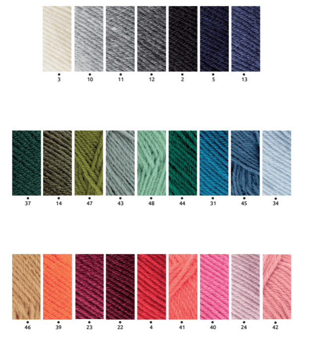 Laine Katia Marathon 3.5  - 12 gris