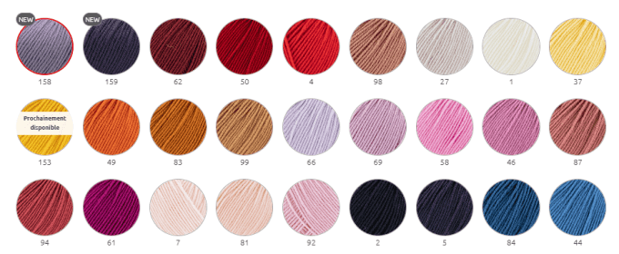 Laine KATIA MERINO BABY  96 - Sable