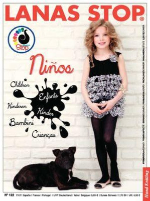 Catalogue Lanas-Stop 122 enfants modèles tricot printemps été