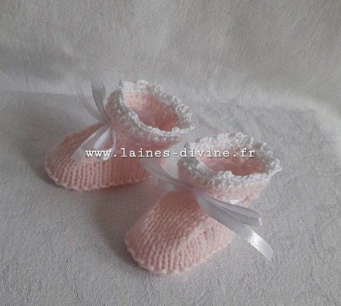 Trousseau Layette Naissance rose clair 