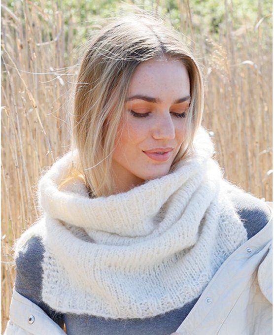 Col - Cagoule femme en laine et alpaga « Suzie »