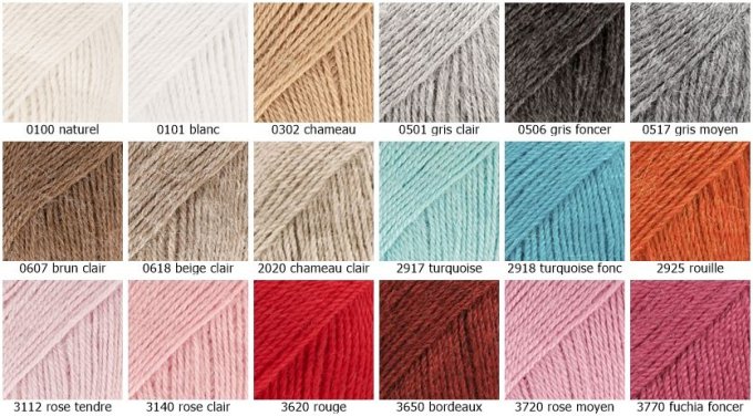 Mitaines femme avec pouce tricoter à la main 100 % alpaga 