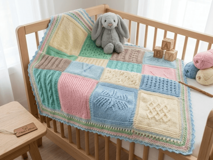 Couverture bébé " fait main "doudou " Bunny "offert 