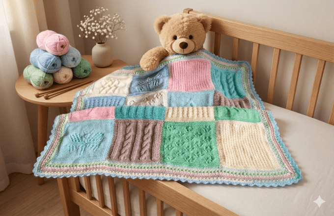 Couverture bébé " fait main "doudou " Bunny "offert 