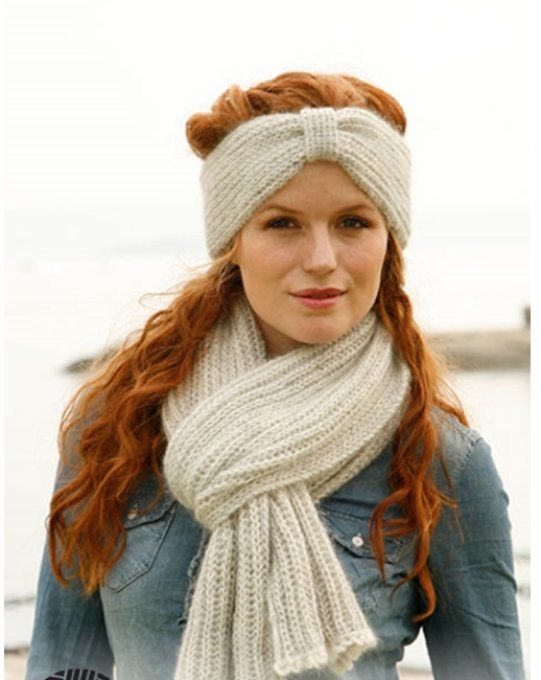 Echarpe femme en laine alpaga, mohair et soie