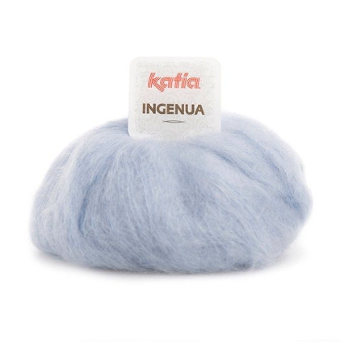 Laine KATIA INGENUA 64 bleu ciel clair