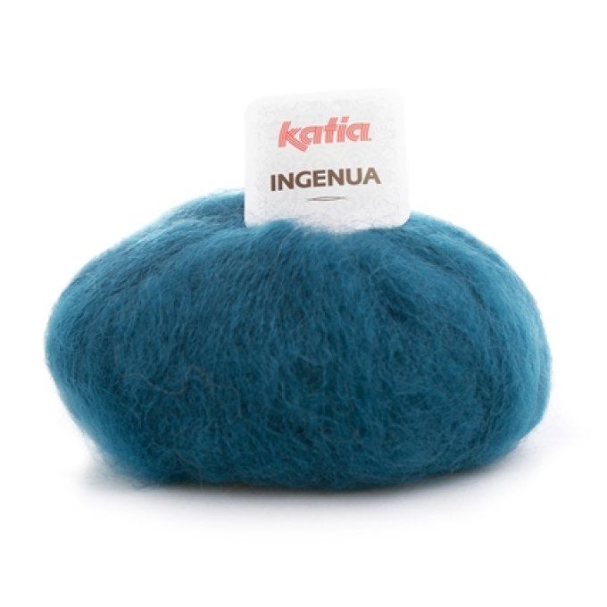 Laine KATIA INGENUA 49 - Bleu vert