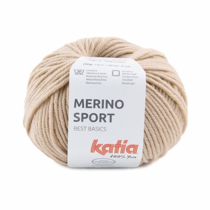 Laine Katia Mérino Sport 9 beige