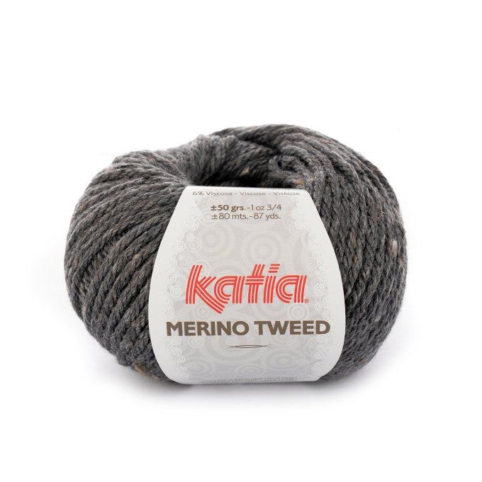Laine Katia Mérino Tweed 308 gris