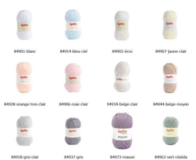 Couverture bébé " fait main " aux crochets " LEA "