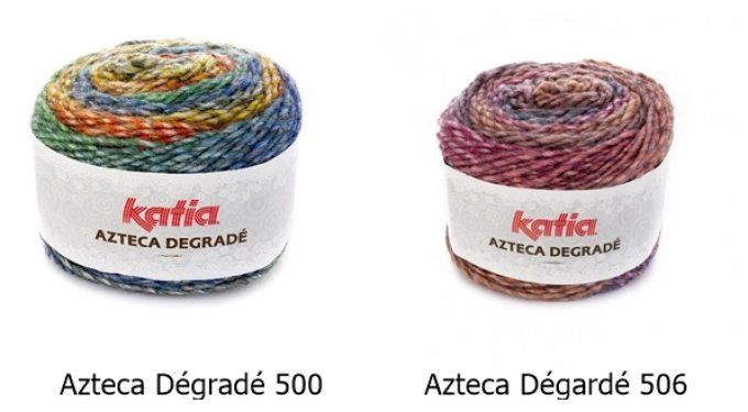 Laine KATIA AZTECA Dégradé