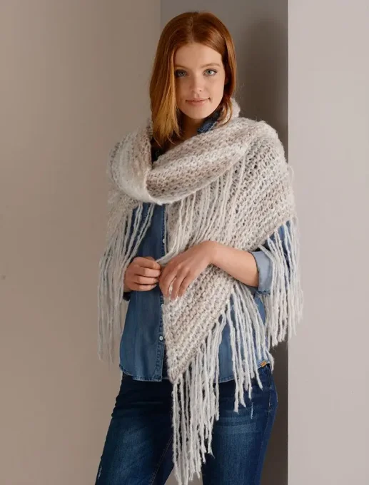 1 pelote de Laine MAÏA Plassard 106 Bordeaux Rose = 1 pull