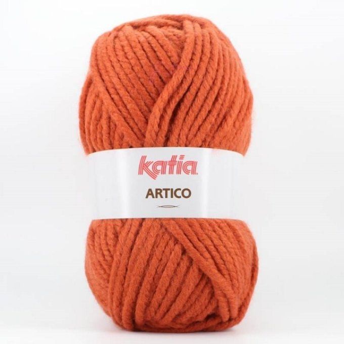 Laine KATIA ARTICO 22 rouille