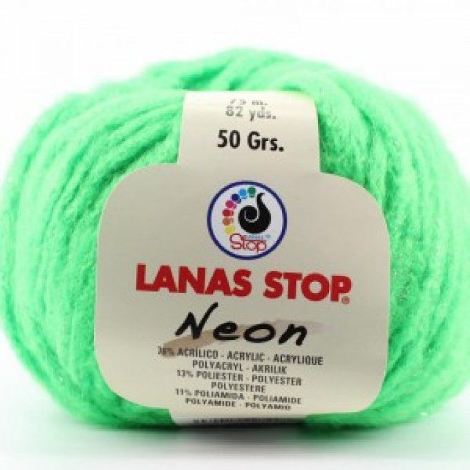 Laine Lanas Stop Néon 10 vert