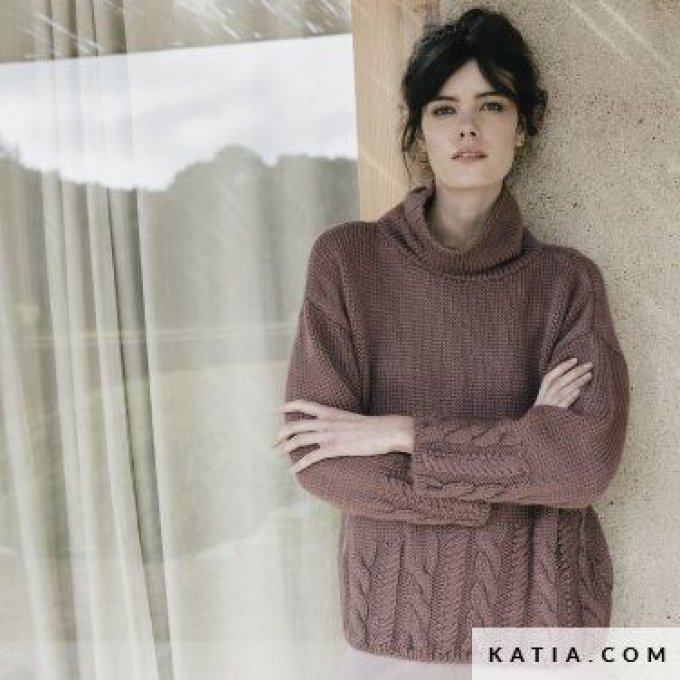 Laine Katia Suprème Mérino 86 rose