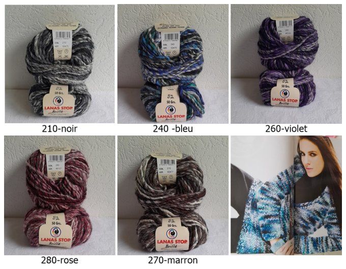 Laine LANAS-STOP Brillé 210 