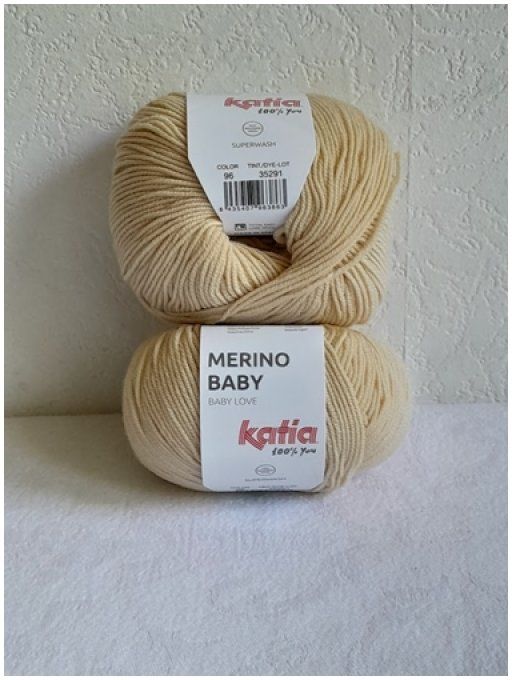 Laine KATIA MERINO BABY  96 - Sable