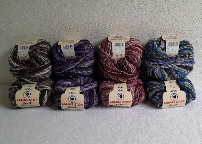 Laine Lanas-stop Brillé 260 violet