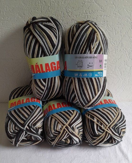 Kit tricot Malaga de Lanas Stop 950 