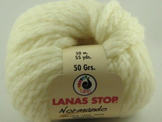 Laine Lanas-Stop Normando 700 écru