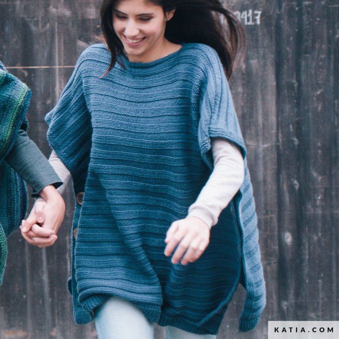 Laine Katia MERINO ARAN 57 - Bleu nocturne