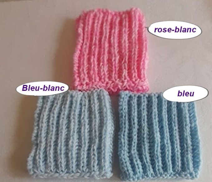 Snood enfant en laine acrylique " Shanna "
